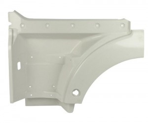 Крыло SITRAK C7H переднее левое большое (под покраску) MOVELEX 812W615100828TW0001MX MOVELEX