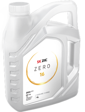 ZIC ZERO 16 0W16 (4L) масло мот.! синт.\ API SP, ILSAC GF-6B 162034 ZIC