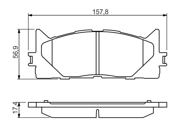TOYOTA CAMRY (2006>) 0 986 494 430 BOSCH