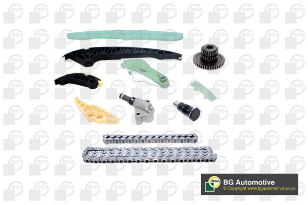 рем.к-кт ГРМ! цепной,со звездочкой\ Audi A3/A4,Skoda Octavia,VW Passat 1.8TFSI/T TC0150FK BG AUTOMOTIVE