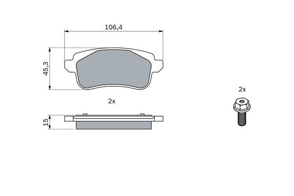 Renault Espace V 2014> 0986494723 BOSCH