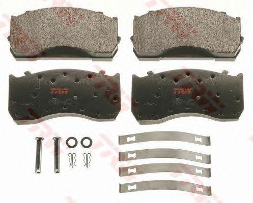 GDB5073 колодки дисковые !29115 с р/к, 173.5x84x27\MB ATEGO xx12/15/17/23(1/98-) GDB5073 TRW