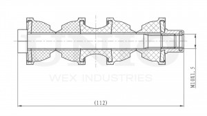 Стойка стабилизатора задняя SSP-50018 UNIO