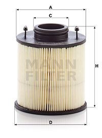 Фильтр MAN TRUCK TGA (2-), TGL (5-), TGM (5-), TGS (7-), TGX (7-) U 620-4 Y KIT MANN FILTER