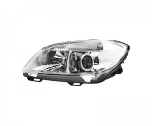 фара левая! Skoda Fabia 02> 665-1121LMLD-EM DEPO
