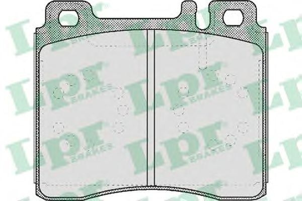 Комплект тормозных колодок 05P446 05P446 LPR