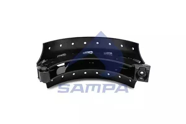 Колодки тормозные SAF полуприцепа без накладок (1шт.) SAMPA 075170 SAMPA