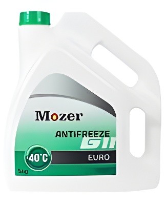 Антифриз зеленый Euro -40C 5кг G11 MOZER 4606482 MOZER