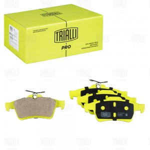 Колодки тормозные дисковые задние керамика PRO PF1072CR TRIALLI