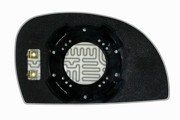 стекло зеркала! лев.сфера, нейтр.с обогр., 12В, OEM 8761125710\ Hyundai Accent I 39100308 ERGON