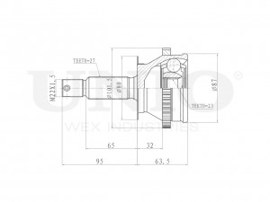 ШРУС внешний CVJ-20071 UNIO