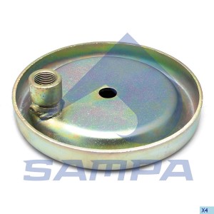 Площадка VOLVO FM10,FM12,FH12,FH16 пневморессоры верхняя SAMPA 031028 SAMPA