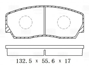 Колодки торм. с 4-порш. суппортами AP Racing (аналог FRP216) (PFR 6016) PRO PFR 6016 TRIALLI