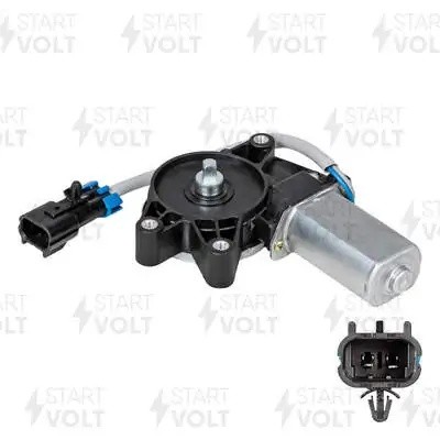 Моторедуктор стеклоподъемника левый для а/м ВАЗ 1117-1119, Chevy Niva  VWR0117 VWR 0117 START VOLT
