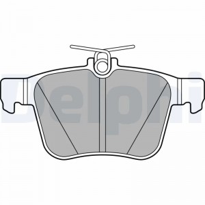LP2697 колодки дисковые задние!\ Audi A3, VW Golf VII 1.2TSI-1.8TFSI/2.0TDI 12> LP2697 DELPHI