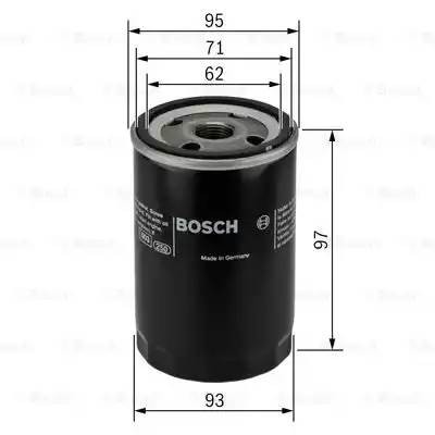 Фильтр масляный TOYOTA Avensis,Camry,Corolla BOSCH 0 986 452 003 BOSCH