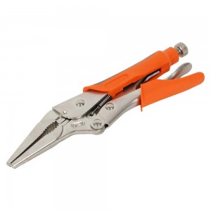 Клещи зажимные 225 мм "AIRLINE" (с удлиненным захватом, двухкомпонентная рукоятк ATBL004 AIRLINE