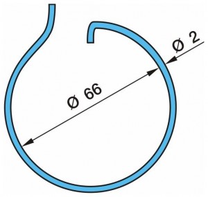 стопор! кольцо стопорное гайки ступицы \BPW 0318804080 BPW