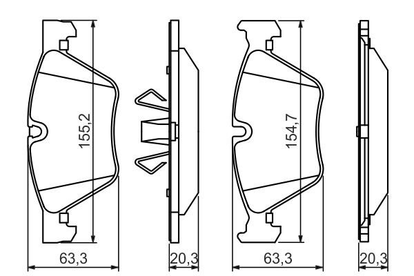BMW 1-E87/ 3-E90/E92 0 986 494 117 BOSCH