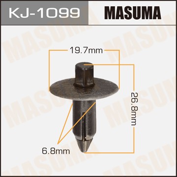 Пистон обивки универсальный MASUMA KJ1099 MASUMA