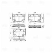 Колодки торм. Lexus GS (05-)/IS (05-) диск. зад. (PF 4109) PF4109 TRIALLI