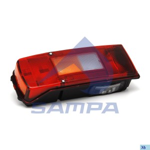 Фонарь задний левый FH 12 2001-2005, FH 16 2003-2006, FM 9 2001-2005, FM 12 2001 034359 SAMPA