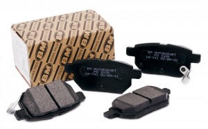 Колодки тормозные дисковые задние FD3335 FD3335 BM MOTORSPORT