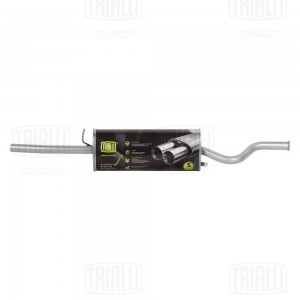 Глушитель ВАЗ-2110 алюминизированный TRIALLI EMM 0108 TRIALLI