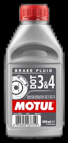Жидкость тормозная DOT-4 500мл MOTUL 102718 MOTUL