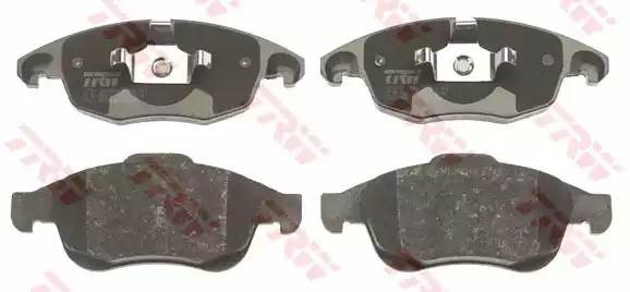 Колодки передние CITROEN BERLINGO II, PEUGEOT PARTNER TEPEE GDB1690 GDB1690 TRW