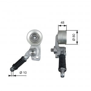 MERCEDES BENZ ACTROS  96> OM 501/502 (ролик APV2411 или APV2456) T38604 GATES