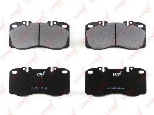 Колодки тормозные передние подходит для IVECO Daily 3.0D 06 BD-2831 BD-2831 LYNXAUTO
