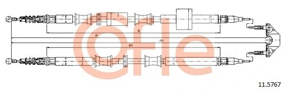 OPEL MERIVA (2003-2010) 92115767 COFLE