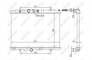 PEUGEOT 208 (2012-2019) 58226A NRF