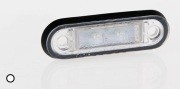фонарь габаритный! белого цвета, LED с проводом 0.5м\ FT015BLED FRISTOM