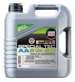 Масло моторное синтетическое НС-Special Tec AA 5W-20 SP GF-6A 4л (7621) 7658 7658 LIQUI MOLY