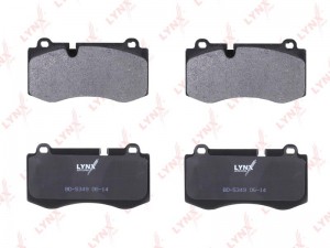 колодки дисковые передние!\ MB W221 3.5-6.0/3.2CDi 05> BD-5349 LYNXAUTO