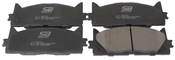 Колодки тормозные передние TOYOTA CAMRY V40 06-/V50 11-/LEXUS ES 240/350 06- BP2 BP21521 SB NAGAMOCHI