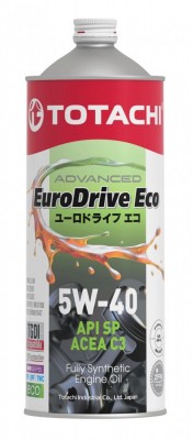Масло моторное TOTACHI EURODRIVE ECO C3/SP 5W40 синт.1л E6701 TOTACHI