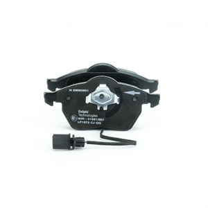 LP1672 колодки дисковые п.\ Audi A6 97-02, VW Passat 1.6-2.5TDi 98> LP1672 DELPHI