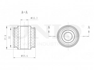 RMP-20404 С/блок заднего амортизатора RMP-20404 UNIO