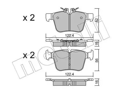 MERCEDES BENZ W205 (2013>) 22-1020-0 METELLI