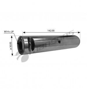 Палец MAN F90 рессоры нижний (30х142) MANSONS 700.014 MANSONS