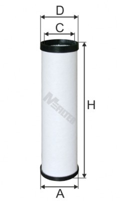фильтр воздушный! вставка H522 D138 d120 \Atlas Copco Compressors,Demag,Grove,Li A563-1 MFILTER AUTOMOTIVE FILTERS