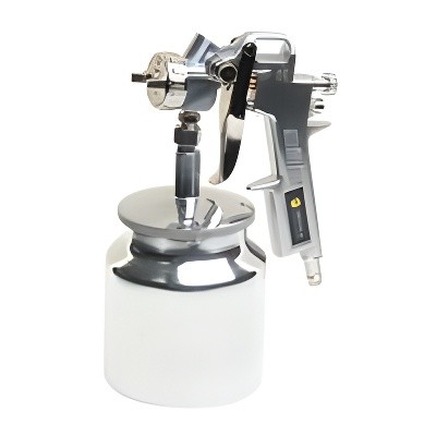 Краскораспылитель пневматический с нижним бачком 0.75л 1.5мм 110-200л/мин. 1/4"  ER-76004 EVRIKA