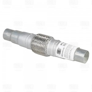 Переходник ступенчатый 40/45/50 L=300 с виброкомп-м 45х100 (нерж. алюм. сталь) ( EPC40455045100 TRIALLI