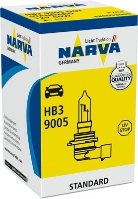 Лампа 12V HB3 65W P20d American Types NARVA 480053000 NARVA
