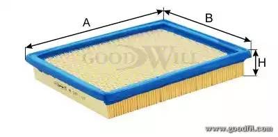 Фильтр воздушный AG537 AG 537 GOODWILL