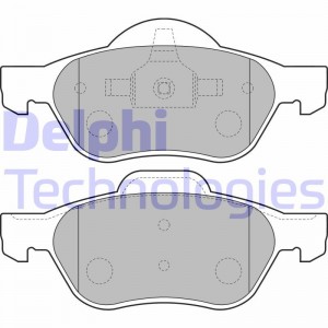 LP1714 колодки дисковые п.\ Renault Laguna 1.6i/1.8i/1.9DCi 01> LP1714 DELPHI