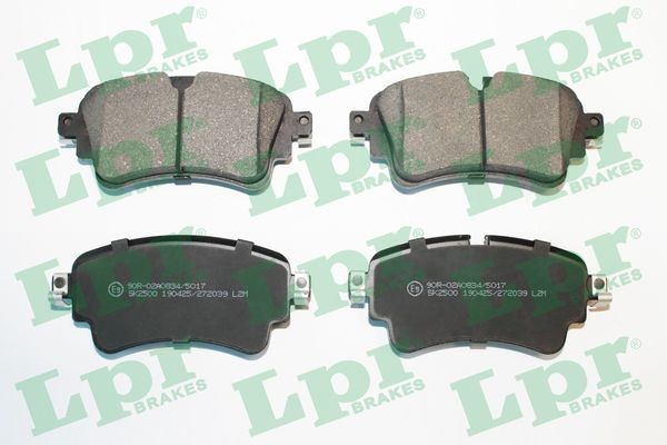 Колодки тормозные AUDI A4Q7 15- задние 05P2039 05P2039 LPR